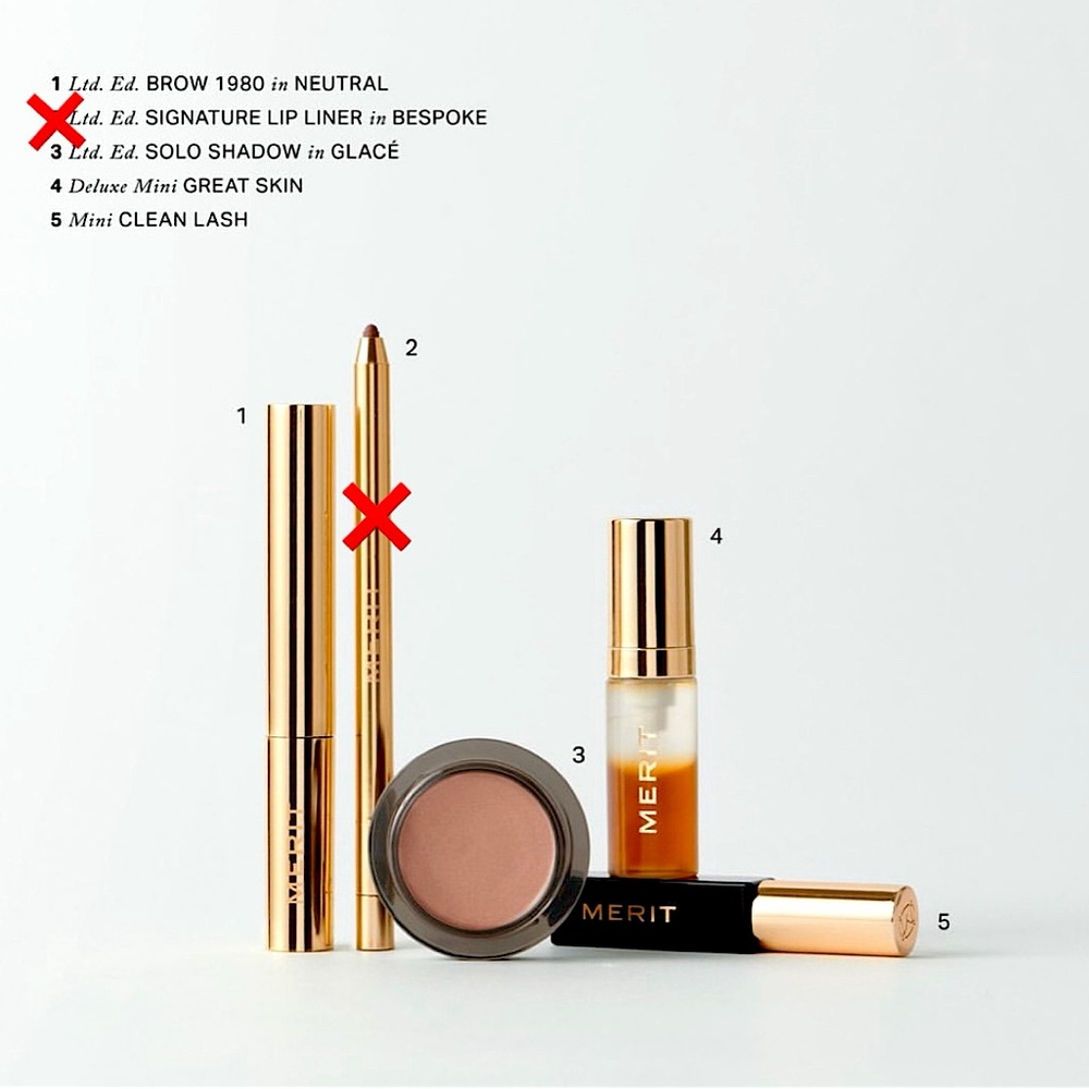 Merit Le Gloss Set
